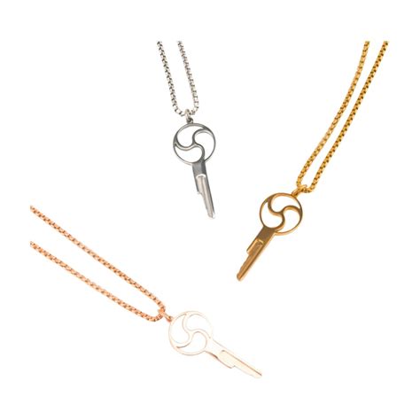 chastity key necklace|Triskelion Chastity Key Necklace Ideal for Keyholder